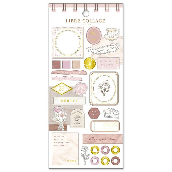 MindWave マインドウェイブ  リーブル コラージュ パピエ 81550 pink （10セット）