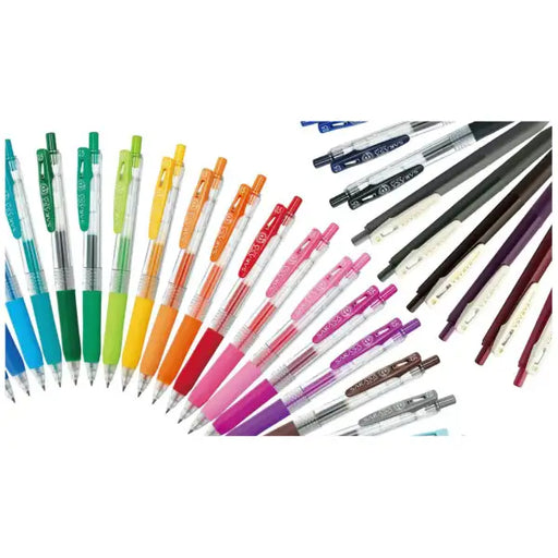 Pen Ballpoint ZEBRA SARASA CLIP Kuning (Warna Dakwat: Kuning) JJ15-Y [0.5mm] 4901681106851 (10 set)