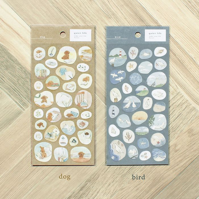 MindWave Quiet Life Sticker 81438 hond (set van 10)