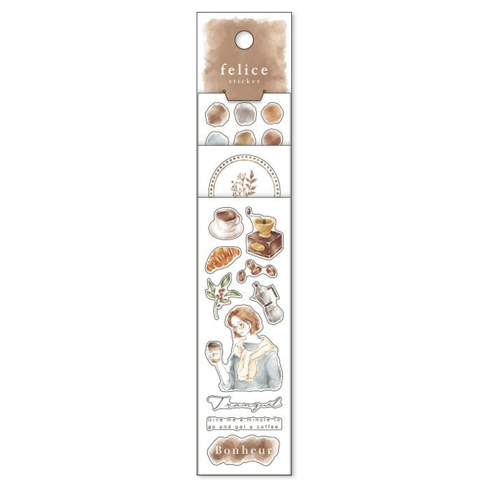 MindWave Felice Adesivo 81535 caffè (10 set)