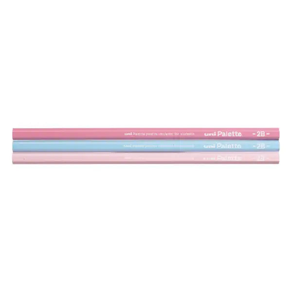 三菱鉛筆｜MITSUBISHI PENCIL uni Palette(ユニパレット) かきかた鉛筆 パステルピンク K5561N2B [2B /12本（1ダース）] 4902778127674