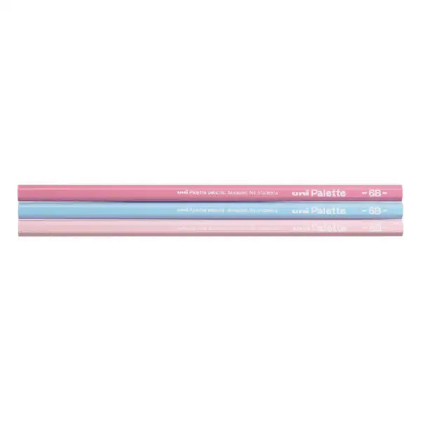 三菱鉛筆｜MITSUBISHI PENCIL uni Palette(ユニパレット) かきかた鉛筆 パステルピンク K5561N6B [6B /12本（1ダース）] 4902778127698
