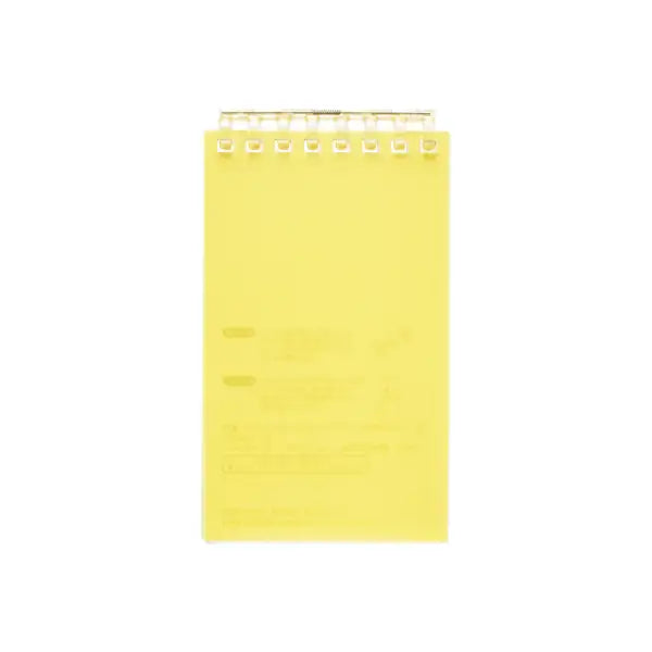 MAKMAL LIHIT. Buka buku nota cincin [Saiz memo] Kuning N2720-5 4903419360351 (10 set)