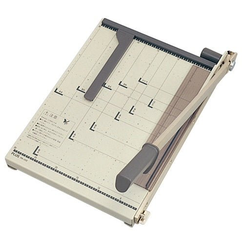 プラス ペーパーカッター PK-012 B4 グレー 4977564186364
