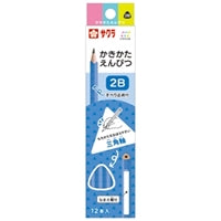 ดินสอกด Sakura Kakikata 2BD สีฟ้า G Empits 2B#38 4901881236457