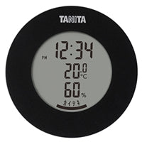 タニタ デジタル温湿度計 TT-585-BK 4904785043008