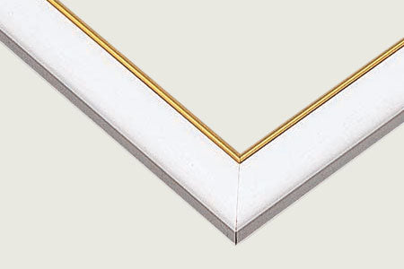 Panneau de centre commercial en bois doré Beverly 10-D blanc 4977524220183