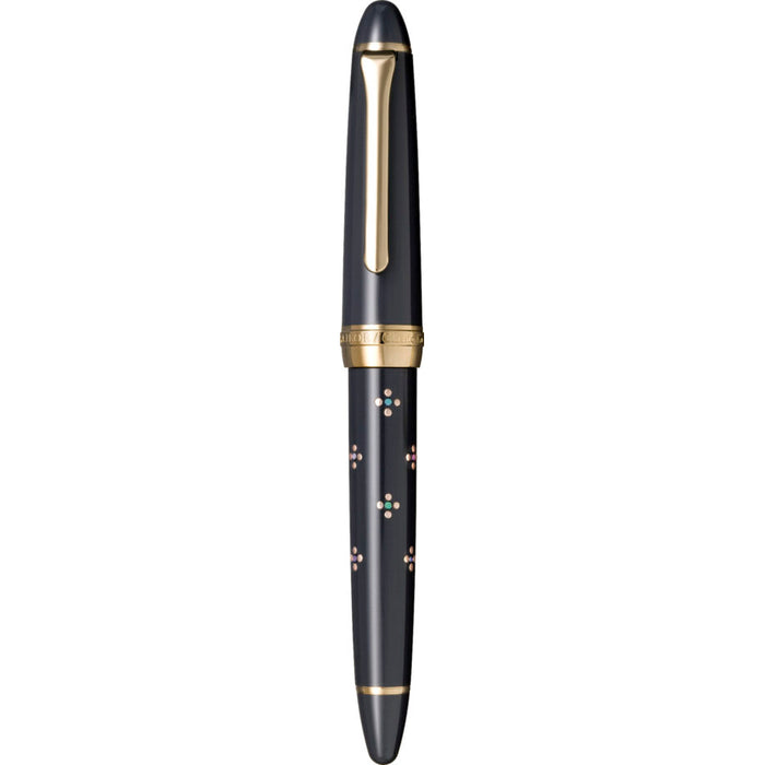 Sailor Fyldepen Classic Ko Makie Bunbo Fyldepen Floret dot SV [Grå] Fin (F): 10-3547-221
