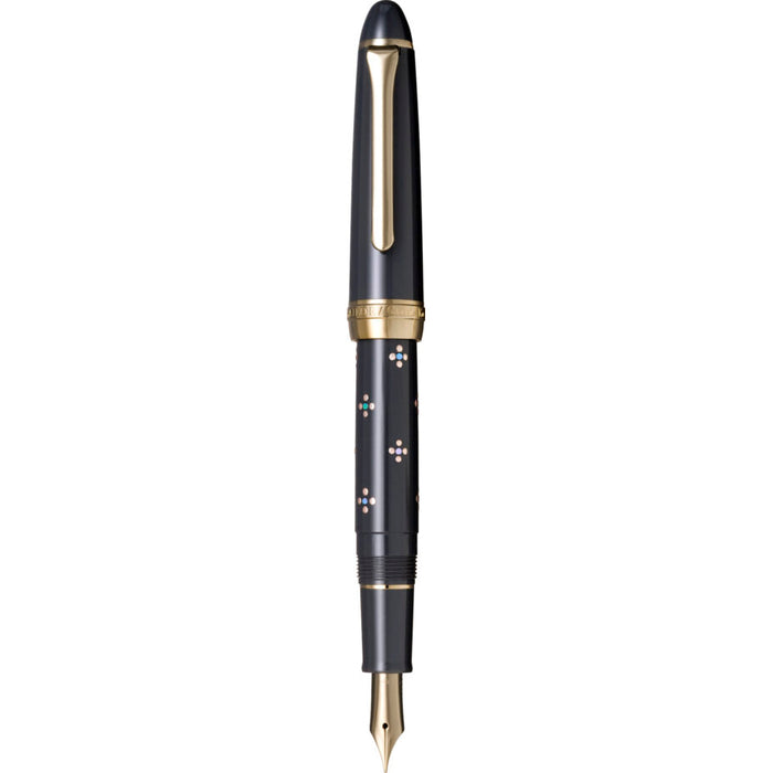 Sailor Fyldepen Classic Ko Makie Bunbo Fyldepen Floret dot SV [Grå] Fin (F): 10-3547-221