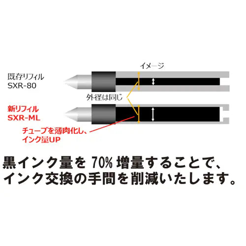 三菱鉛筆 MITSUBISHI PENCIL 油性ボールペン JETSTREAM（ジェットストリーム） 新3色ボールペン SXE3-507 0.7mm 迷わず黒が使える インク色：3色（黒・赤・青） 本体色：レモンイエロー SXE350707.28 4902778282601（10セット）