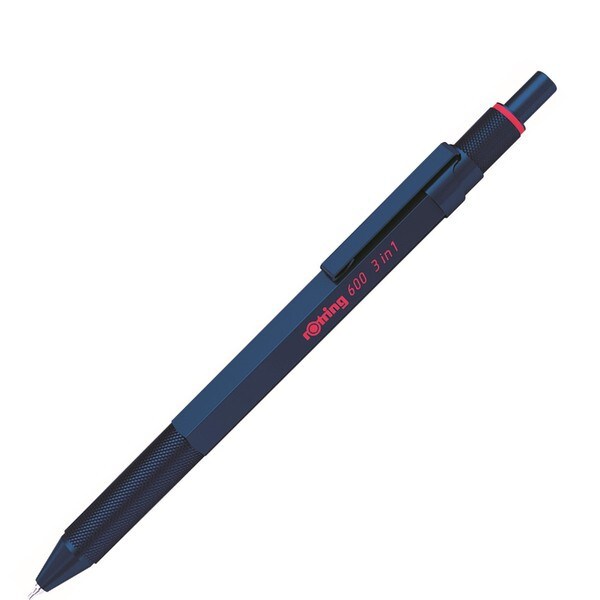 ロットリング rotring 600 3in1 マルチペン アイアンブルー 2159367