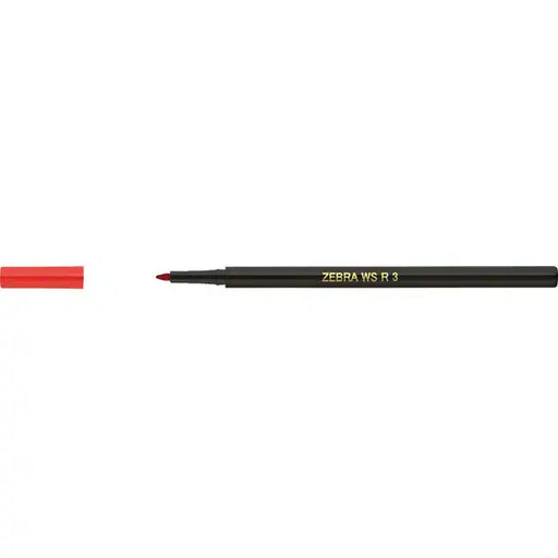 ZEBRA vandbaseret markør clickart refill WS bly rød 1 stk P-RWS-R 4901681660032