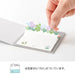 ミドリ デザインフィル DESIGNPHIL 付せん紙 型抜き 花畑柄 19103006 4902805191036（5セット）