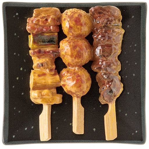 Midori DESIGNPHIL Magnet 1 piece Yakitori pattern 43409006 4902805434096 (3 sets)