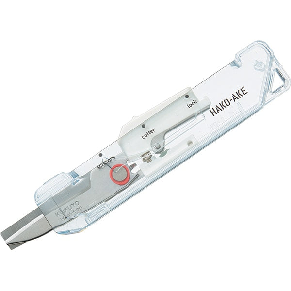 KOKUYO กรรไกรเคลื่อนที่ 2 ทาง Limited <Hakoake> (ใบมีดมาตรฐาน/TM) สีขาว HSM-500TM-W