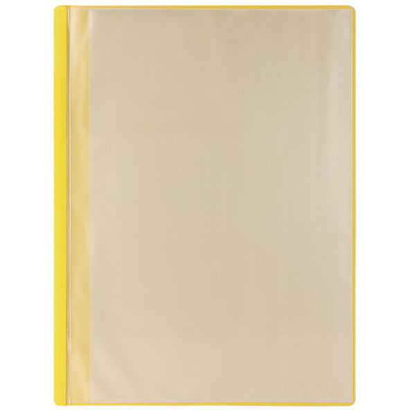 Artec Thin Clear Book A4 sideindføring 10 lommer Gul 4521718056487