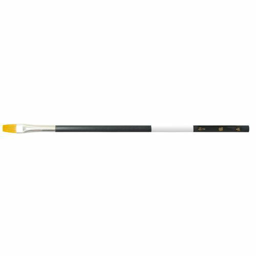 Artec Nylon-Flachbürste mit schwarzem Schaft Nr. 2 4521718107363
