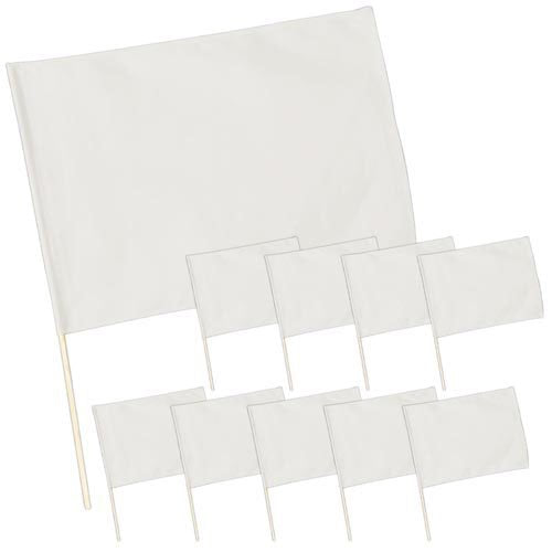 Set bendera kecil Artec 10 putih 4521718181851