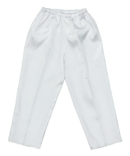 Pantalon en satin doux Artec fuselé blanc C 4521718183510