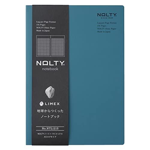 日本能率協会マネジメントセンター 能率 NOLTYノート×ライメックス A5 ログタイプ トロレイトブルー NTL1215 日本能率協会 NTL1215
