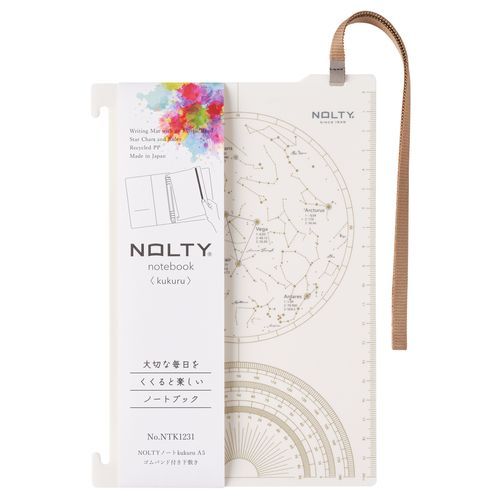日本能率協会　ＮＯＬＴＹノート　ＫＵＫＵＲＵ　Ａ５　ゴム NTK12314900855158788