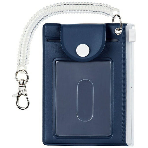 Kutsuwa_Pass case with coin purse TR122BL /4901478180927