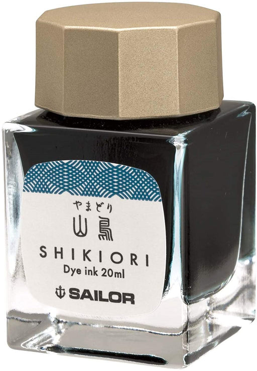 Sailor Shikiori flaske blæk Yamatori 20 ml Sailor fyldepen 4901680184676 (10 sæt)