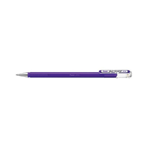 Pentel_Matte Hop_Violet K110-VV /4902506413499 (10 jeux)