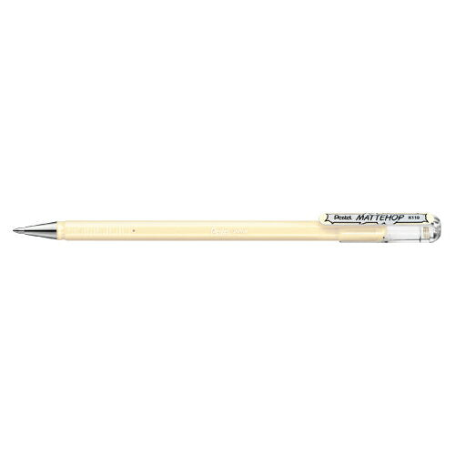 ぺんてる Pentel_マットホップ_アイボリーホワイト K110-VH /4902506413505