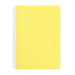 N-1969-5 Licht Pastello Twist Notizbuch B6 Gelb Licht Love 4903419335038 (10 Sets)