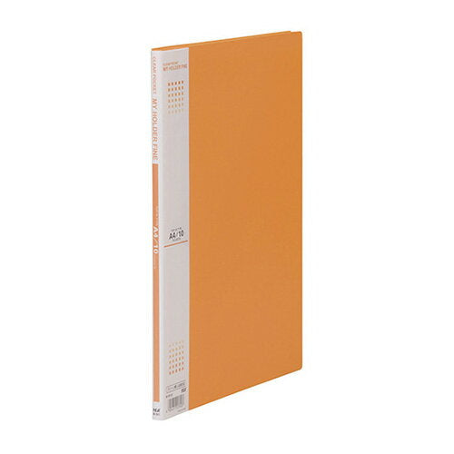 TeeG_My Holder Fine A4S Orange M-1041-05 /4904611013007 (10 Sets)