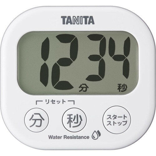 タニタ 洗えるでか見えタイマー TD426WH 4904785049000