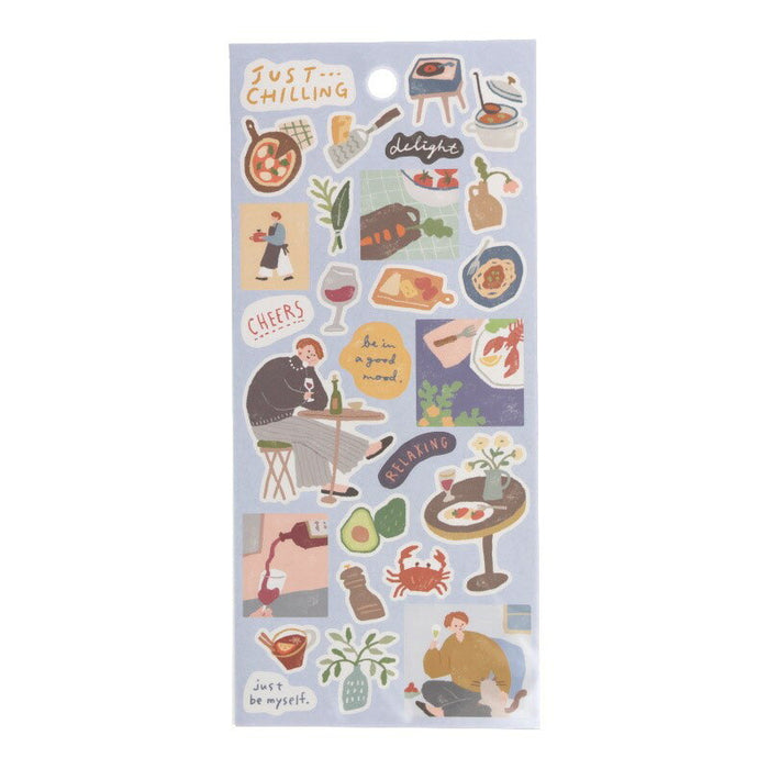 MindWave Mind Just Chilling Sticker 81952 (Set of 10)