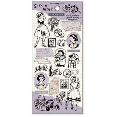 สติ๊กเกอร์ MindWave Selene Story 82070 ออกไปข้างนอก (10 ชุด)