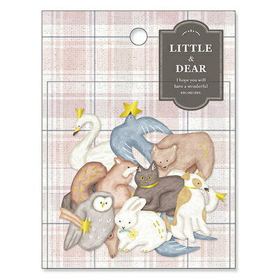 MindWave Little and Deer Aufkleber Tier 82354 (10er-Set)