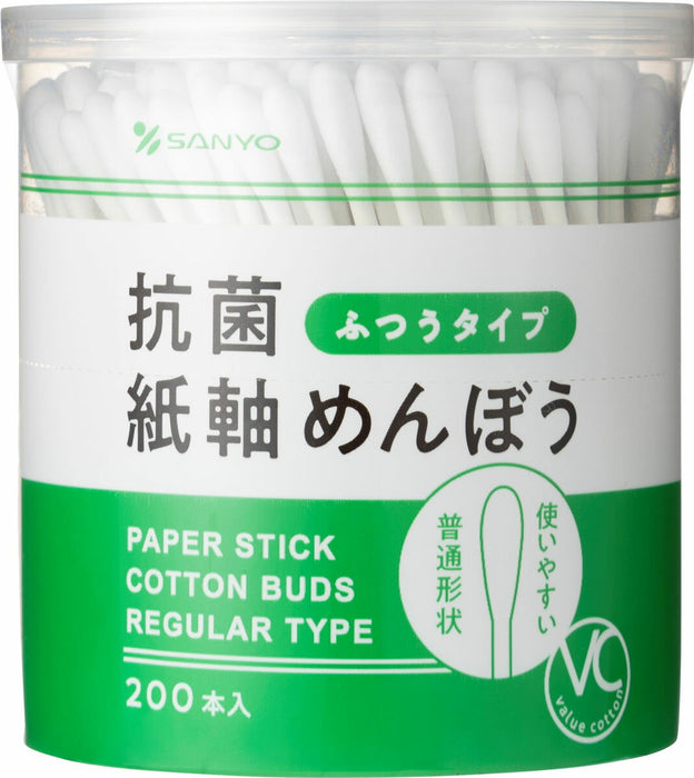 アーテック ＶＣ抗菌紙軸綿棒　２００本 4936613105701