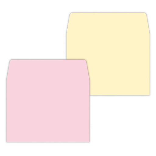 Japanisches Markenzeichen Hitokotofuto Pink & Gelb 839536 4961099839536 (6er-Set)