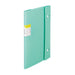 King Jim_Clear File Kakiko Fuelle Tipo 16 Bolsillos A4 Vertical Verde Menta 8612-MINTGREEN /4971660059942 (Juego de 10)