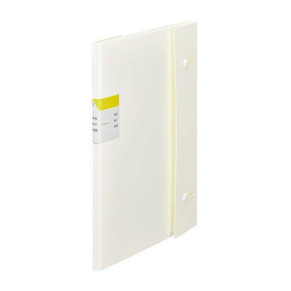 King Jim_Clear File Kakiko Bellows Type 16 Pockets A4 Vertical White 8612-WHITE /4971660059959 (Set of 10)