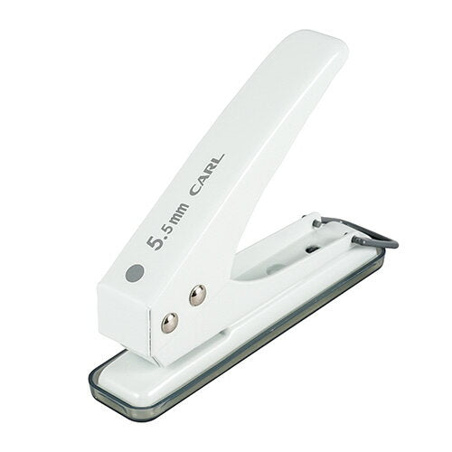 カール_１穴パンチ穴径５．５ＭＭ SD-155-W /4971760002114（10セット）