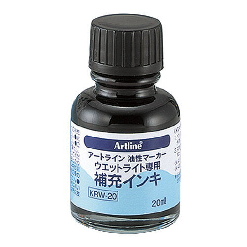 シャチハタ 補充インキウエットラインクロ KRW-20-K 4974052633041