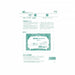 Japanese laws and regulations Stock certificate paper (B5 size grass color) 10 sheets with back side Stock certificate 1 (new) 4976075991412