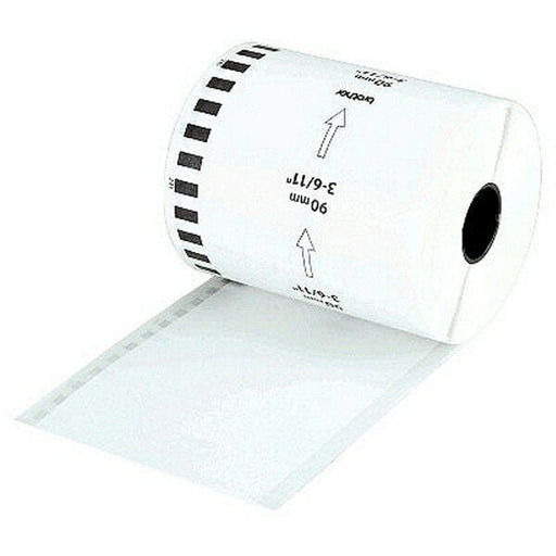brother long paper tape DT-245 Brother Industries 4977766672948 (10 sets)