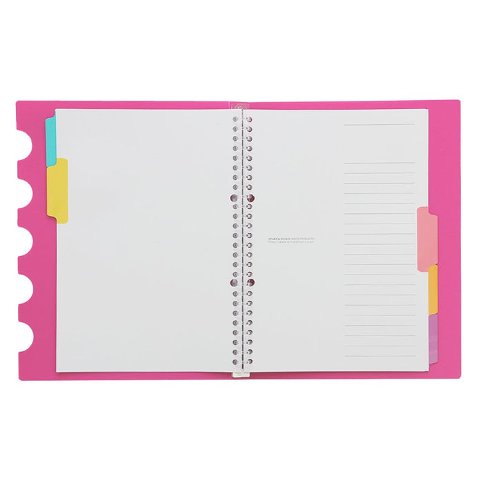 Maruman File Note B55CL Pink F116-08 4979093116089