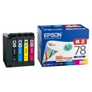 EPSON  インクカートリッジ IC4CL78 4色 エプソン販売 4988617200166（10セット）
