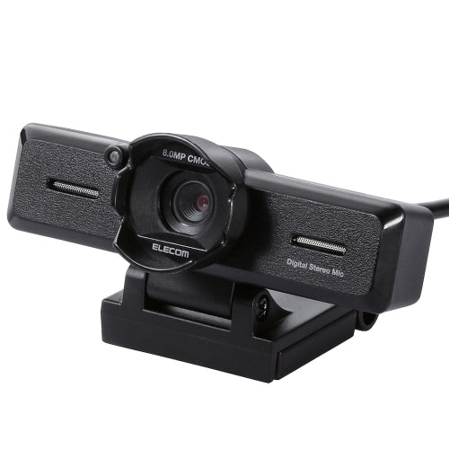 エレコム WEBカメラ 800万画素 UCAM-C980FBBK 4953103333949