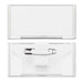 Offenes Industrie-Namensschild vom Typ U, 59 x 30 mm, U-60