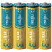 Pile sèche LongLifePlus 4 AA taille LR6LP(4S) Fujitsu 4976680276850