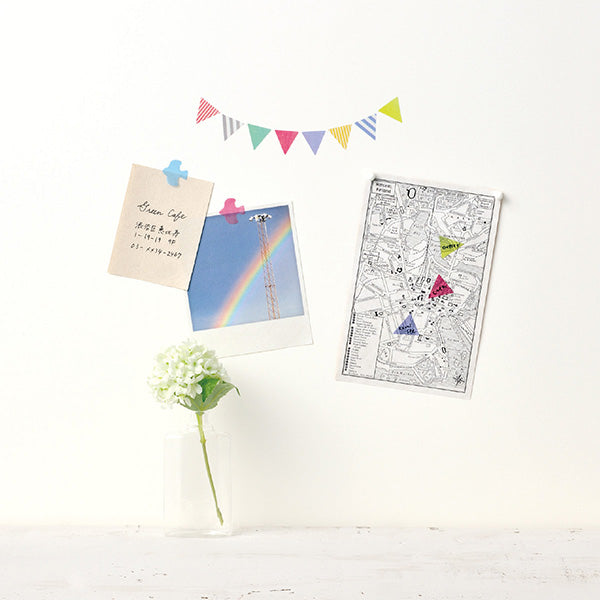 Midori Sticky Note Film Mini Formato Discorso Modello Design Riempimento 4902805113779