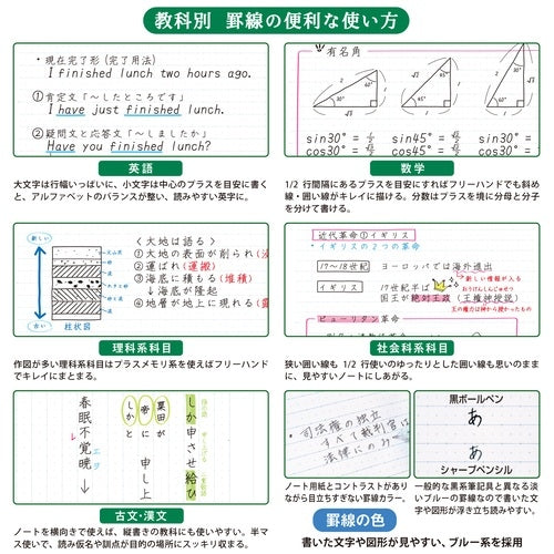 日本ノート Tree s B5 Pメモリ B罫30枚バイオレット 4901470068339